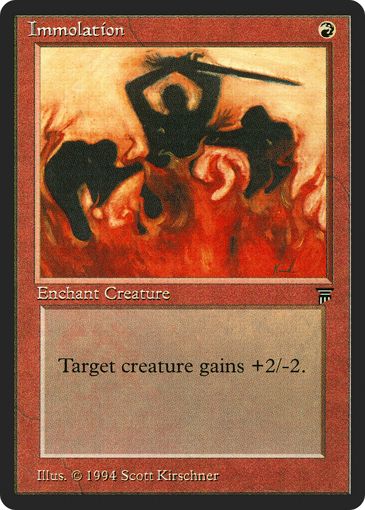 Image of Immolation (LEG-) - Legends