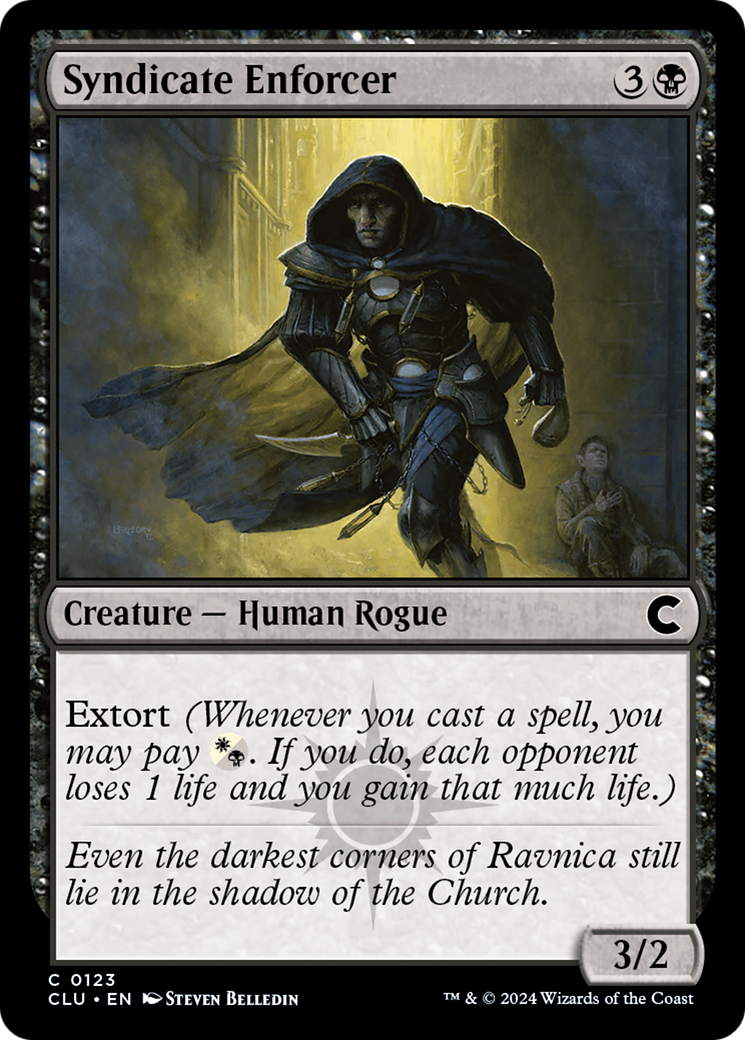 Image of Syndicate Enforcer (CLU-123) - Ravnica: Clue Edition