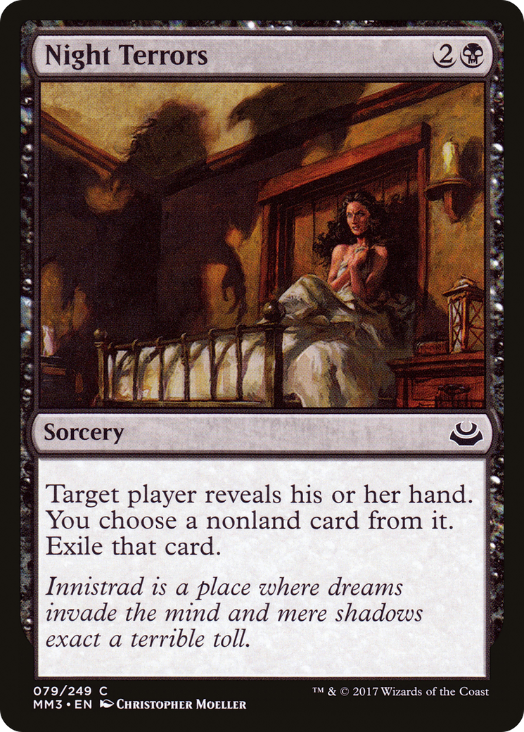 Image of Night Terrors (MM3-079) - Modern Masters 2017 Foil