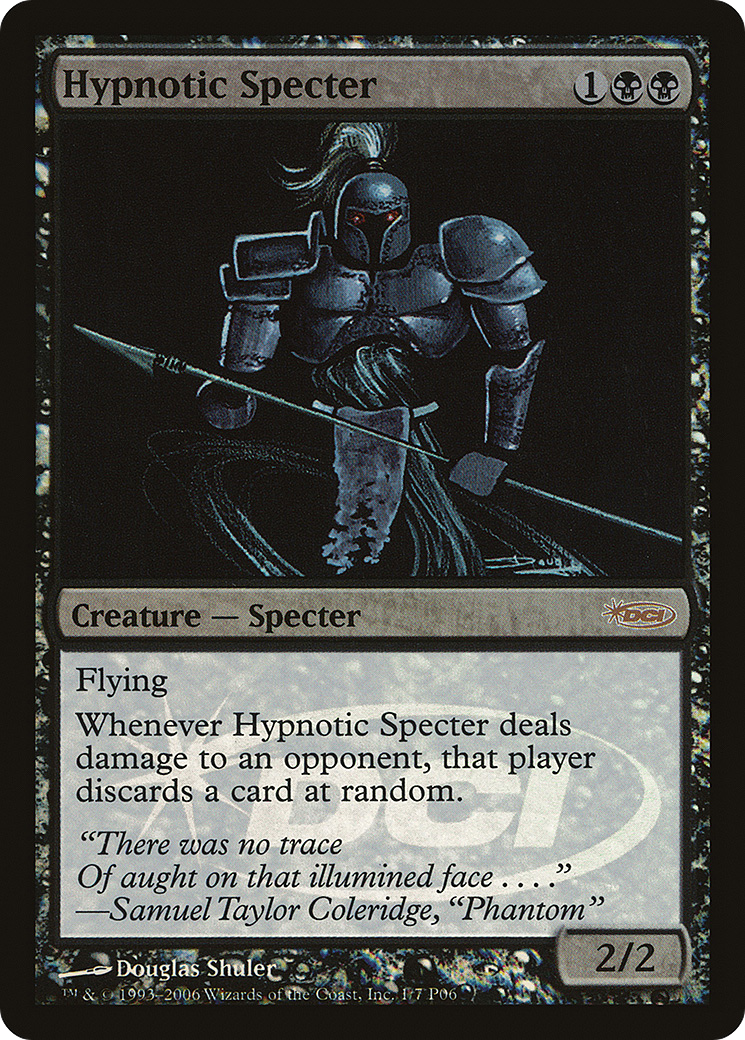 Image of Hypnotic Specter (MPRP-001) - Magic Player Rewards 2006 Foil