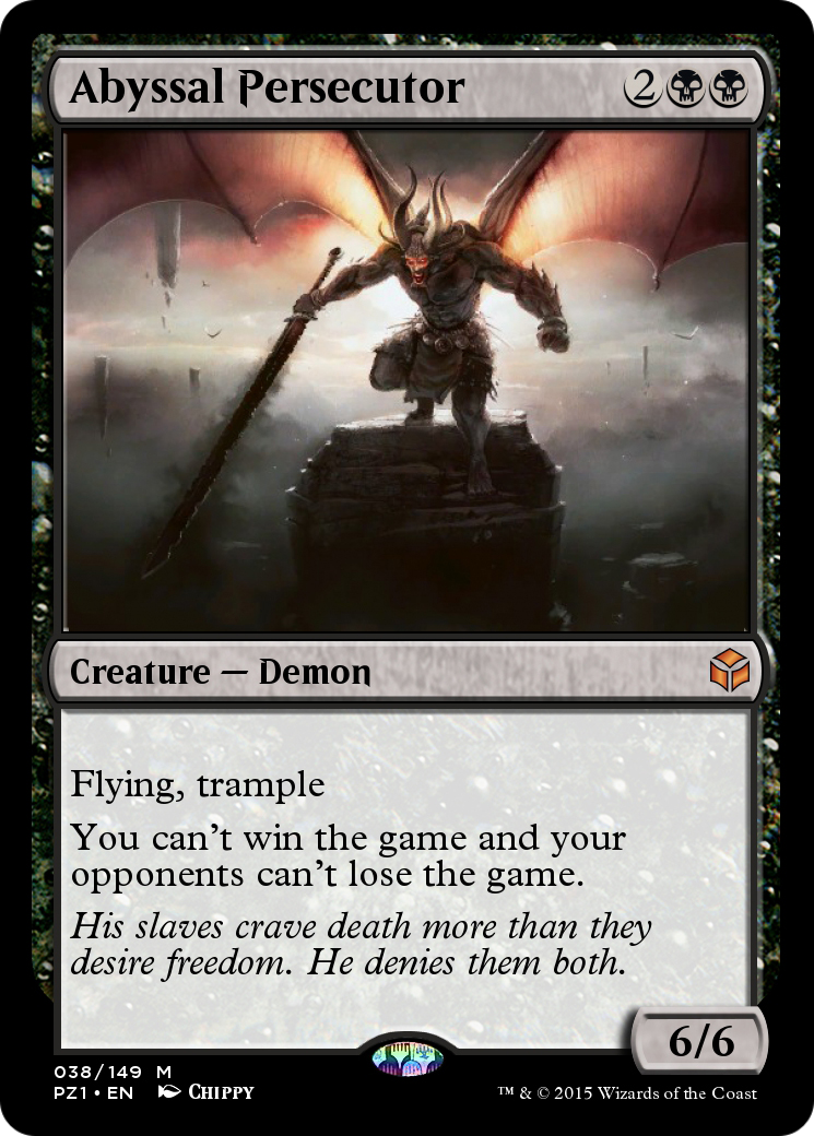 Image of Abyssal Persecutor (PZ1-038) - Legendary Cube Prize Pack