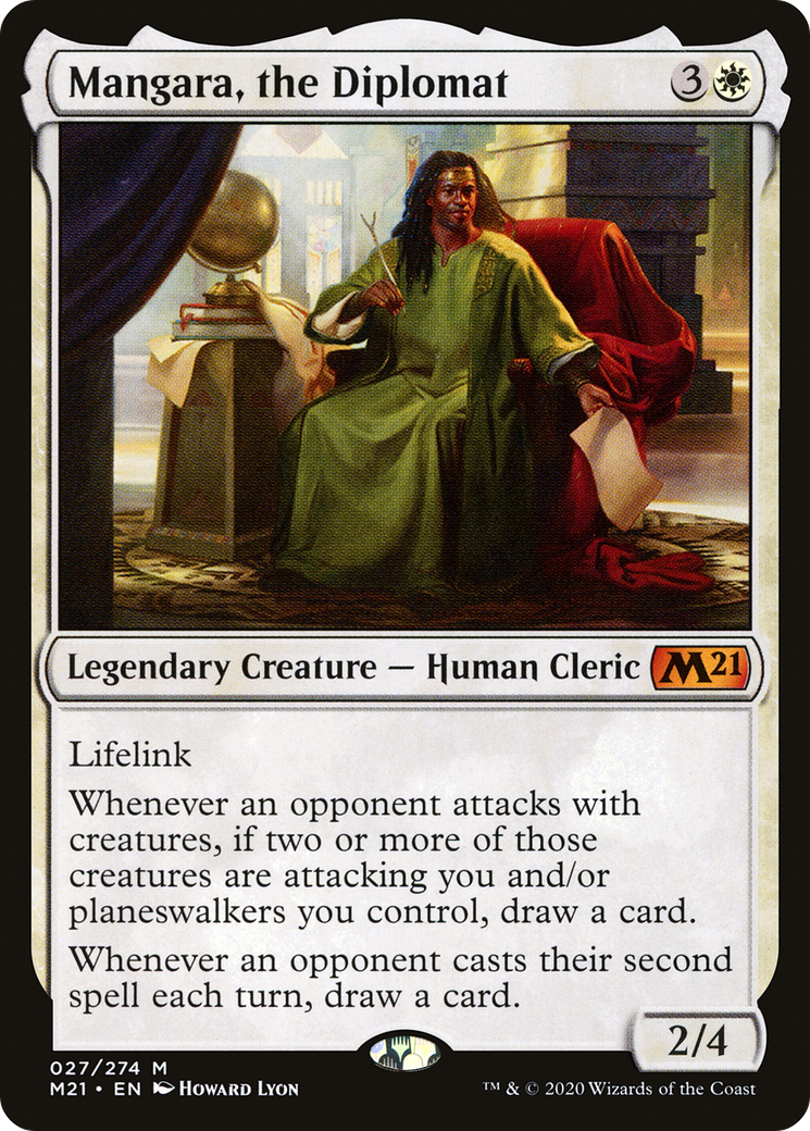 Image of Mangara, the Diplomat (M21-027) - Core Set 2021