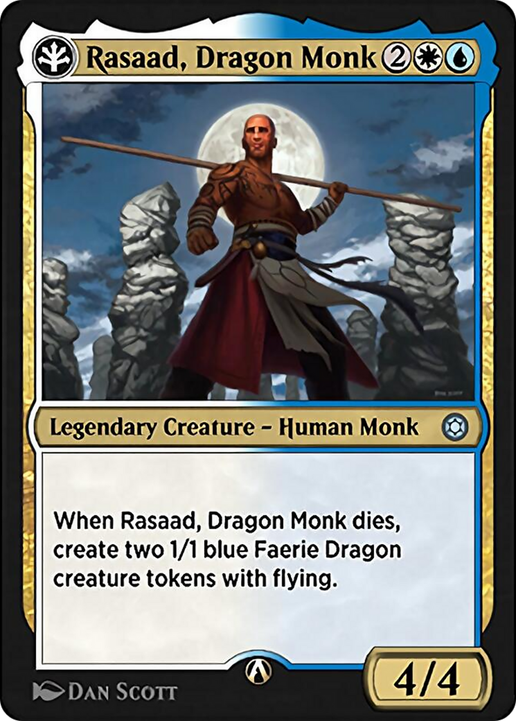 Image of Rasaad, Dragon Monk (HBG-04U) - Alchemy Horizons: Baldur's Gate