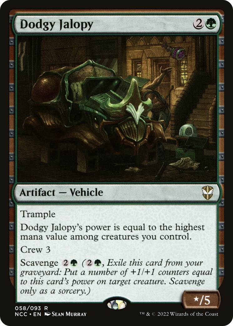 Image of Dodgy Jalopy (NCC-058) - New Capenna Commander