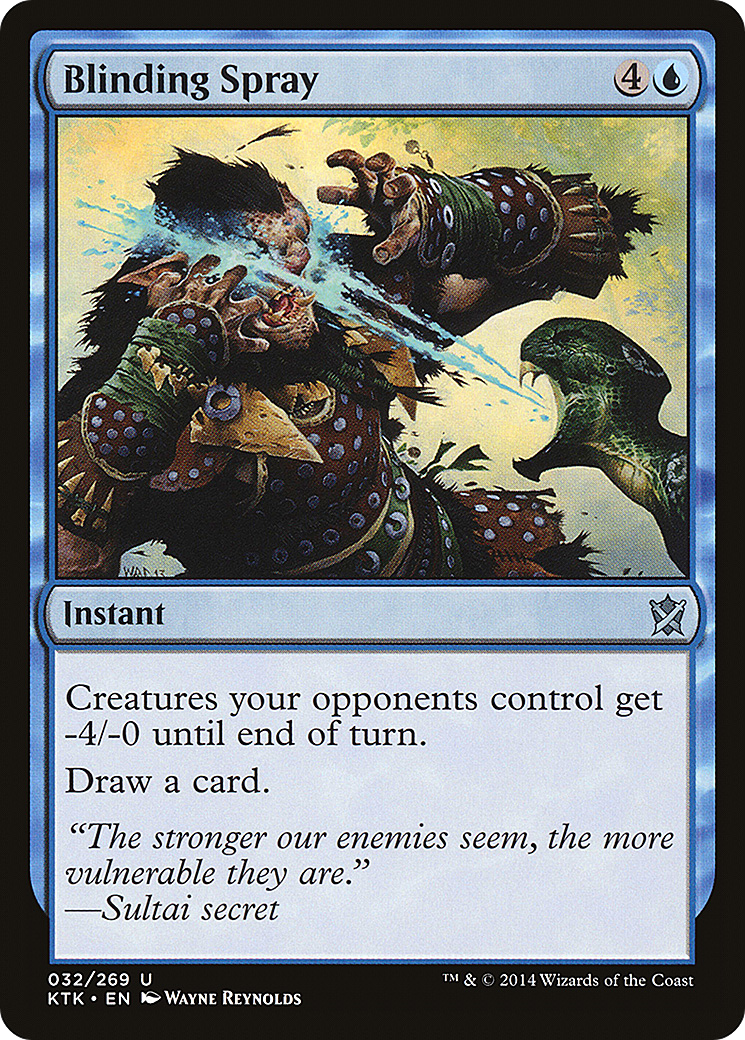 Image of Blinding Spray (KTK-032) - Khans of Tarkir