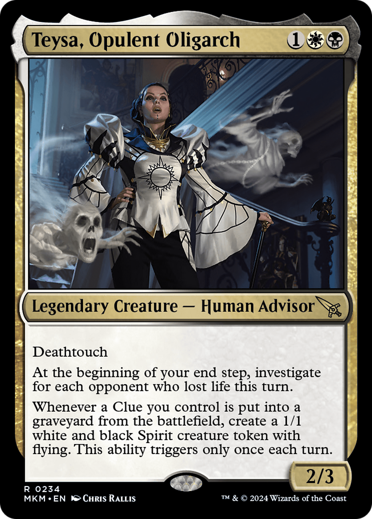 Image of Teysa, Opulent Oligarch (MKM-234) - Murders at Karlov Manor