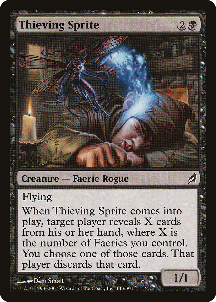 Image of Thieving Sprite (LRW-143) - Lorwyn Foil