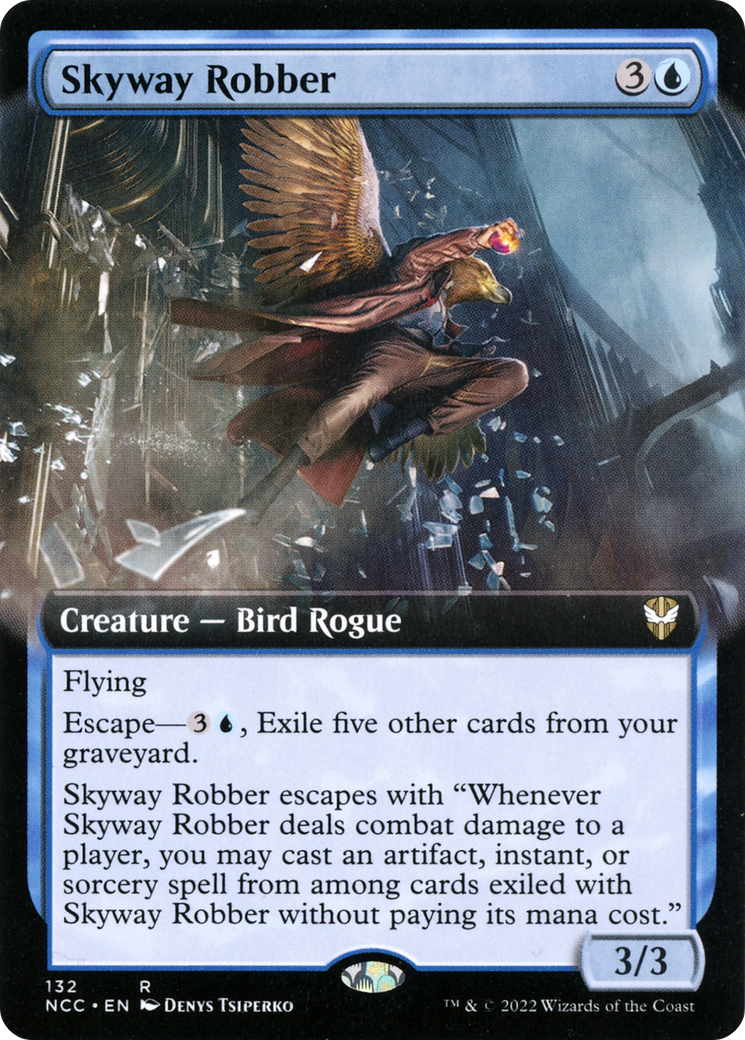 Image of Skyway Robber (Extended Art) (NCC-132) - New Capenna Commander: (Extended Art)