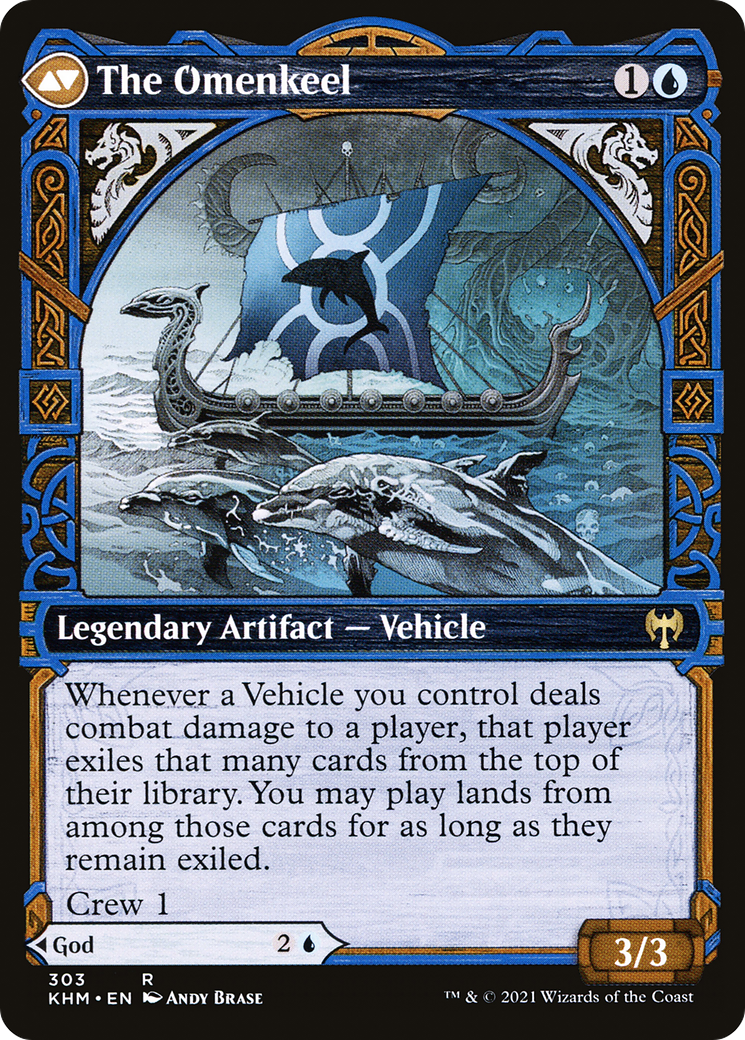 Image of Cosima, God of the Voyage (Showcase) (KHM-303) - Kaldheim: (Showcase) Foil