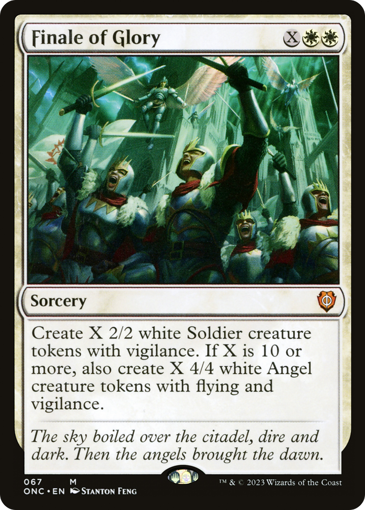Image of Finale of Glory (ONC-067) - Phyrexia: All Will Be One Commander