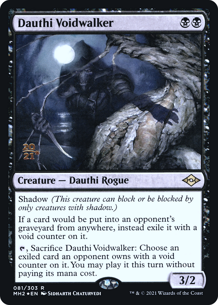 Image of Dauthi Voidwalker (PRE-81S) - Modern Horizons 2 Promos Foil