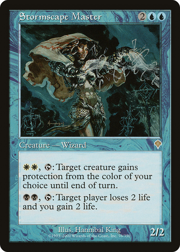 Image of Stormscape Master (INV-076) - Invasion Foil