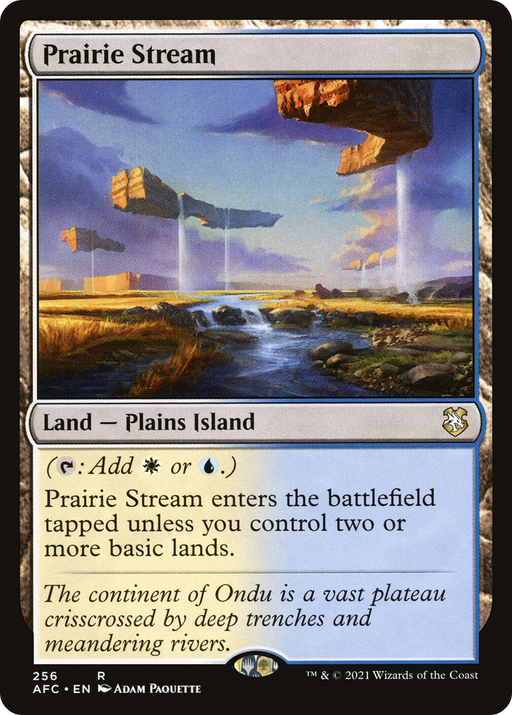 Image of Prairie Stream (AFC-256) - Forgotten Realms Commander