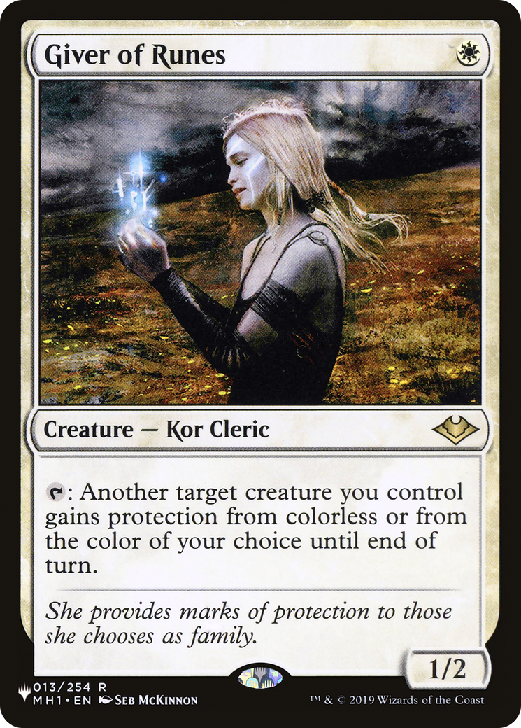 Image of Giver of Runes (LIST-MH1-13) - The List