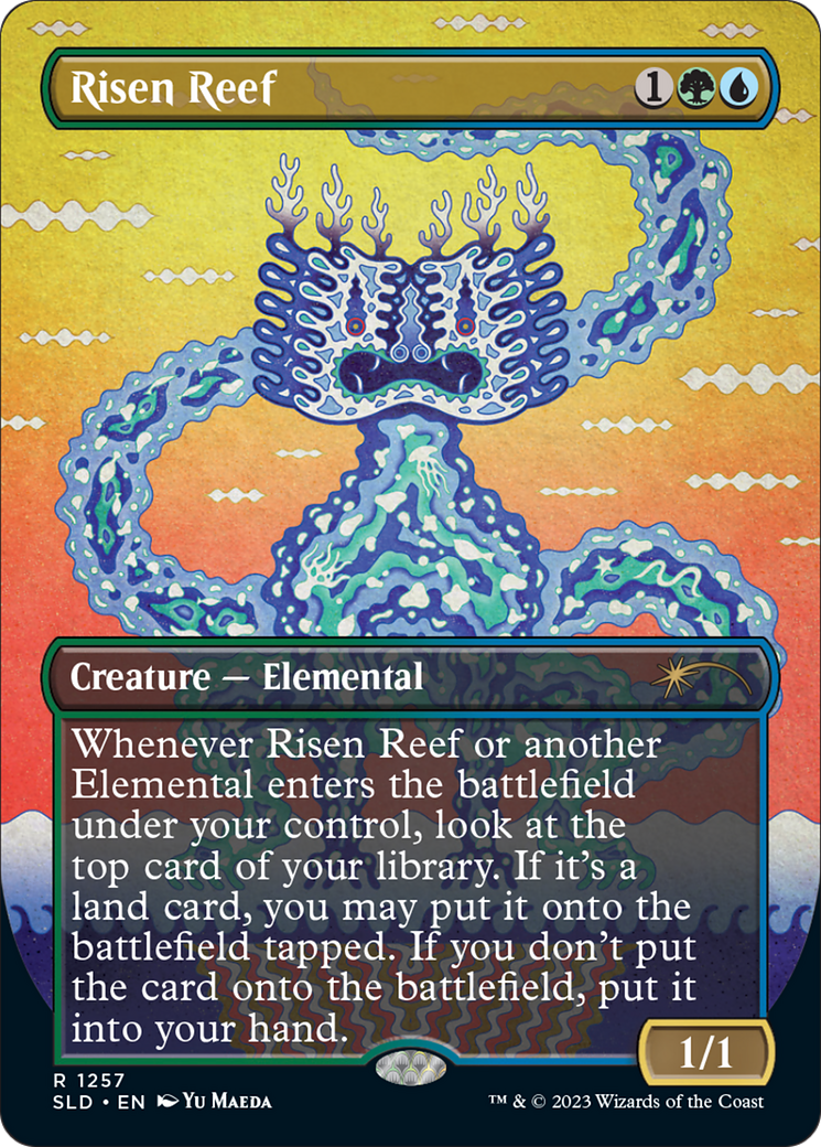Image of Risen Reef (SLD-1257) - Secret Lair Drop (Borderless)
