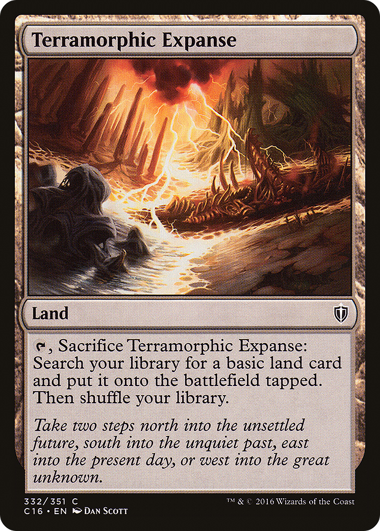 Image of Terramorphic Expanse (C16-332) - Commander 2016