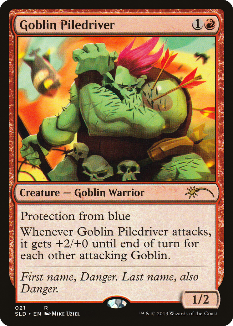 Image of Goblin Piledriver (SLD-021) - Secret Lair Drop