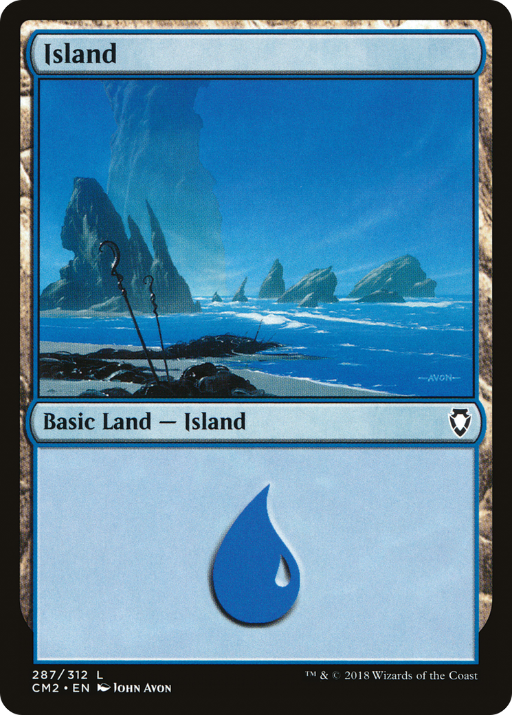 Image of Island (CM2-287) - Commander Anthology Volume II