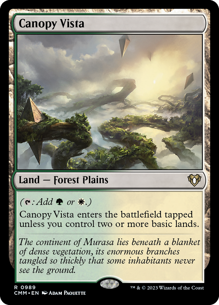 Image of Canopy Vista (CMM-989) - Commander Masters