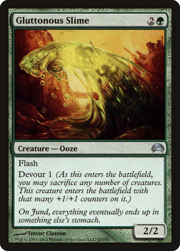 Image of Gluttonous Slime (PC2-065) - Planechase 2012