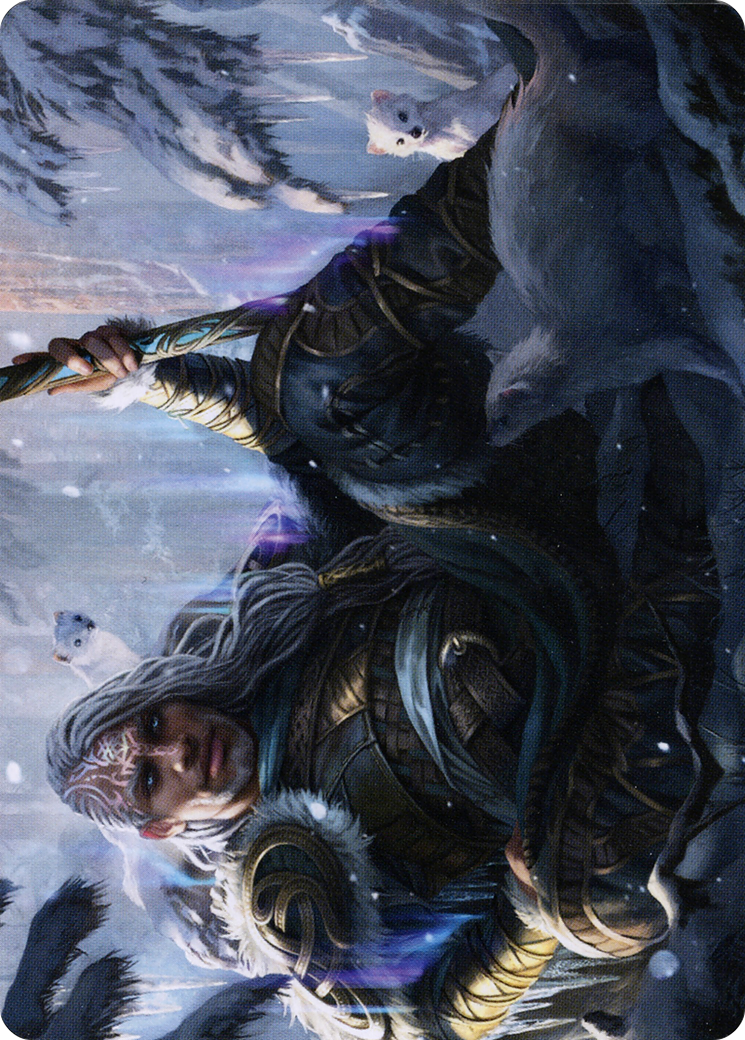 Image of Jorn, God of Winter // Jorn, God of Winter (ASKHM-047) - Art Series: Kaldheim (Borderless) Foil