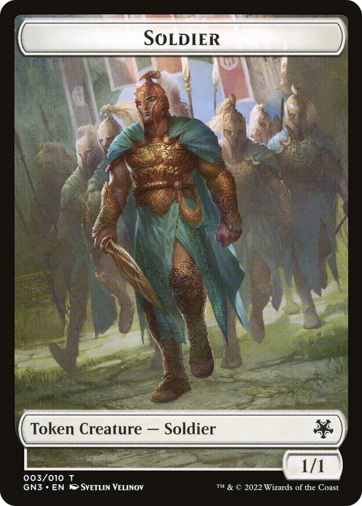 Image of Soldier (TGN3-003) - Game Night: Free-for-All Tokens Foil