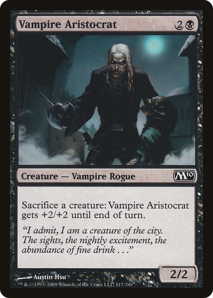 Image of Vampire Aristocrat (M10-117) - Magic 2010