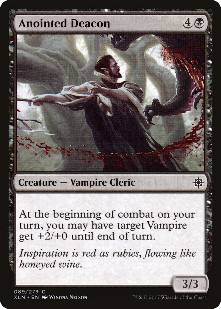 Image of Anointed Deacon (XLN-089) - Ixalan Foil