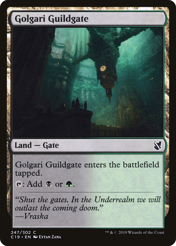 Image of Golgari Guildgate (C19-247) - Commander 2019