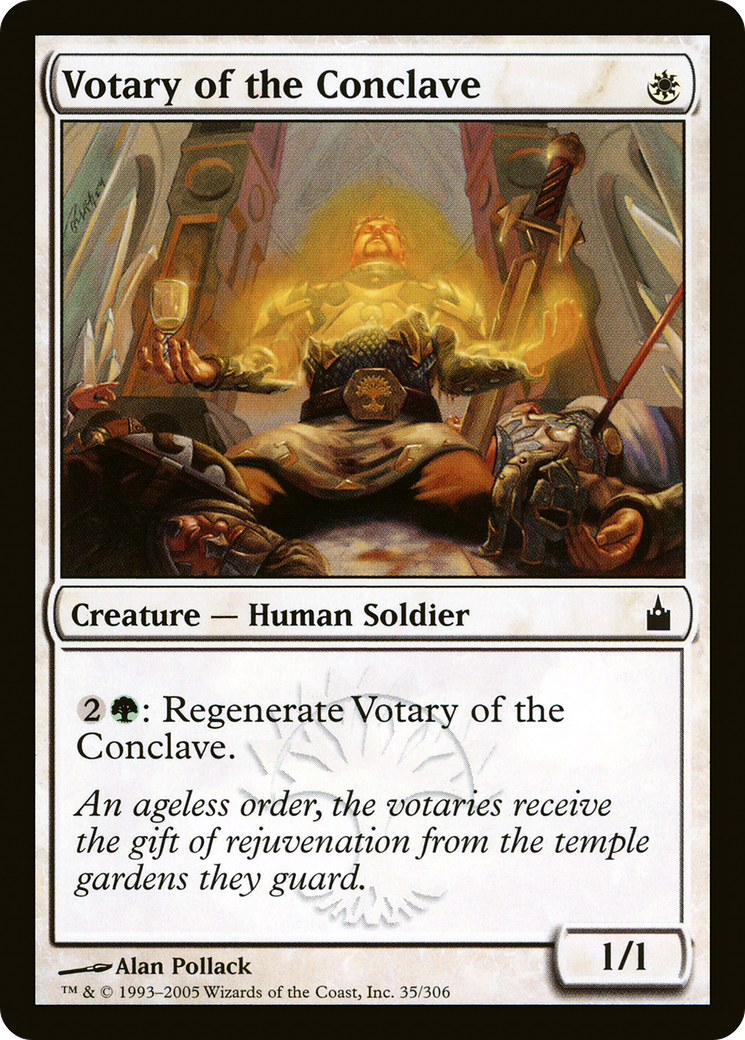 Image of Votary of the Conclave (RAV-035) - Ravnica: City of Guilds