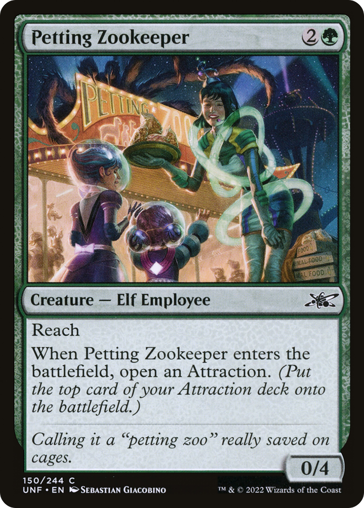 Image of Petting Zookeeper (UNF-150) - Unfinity Foil