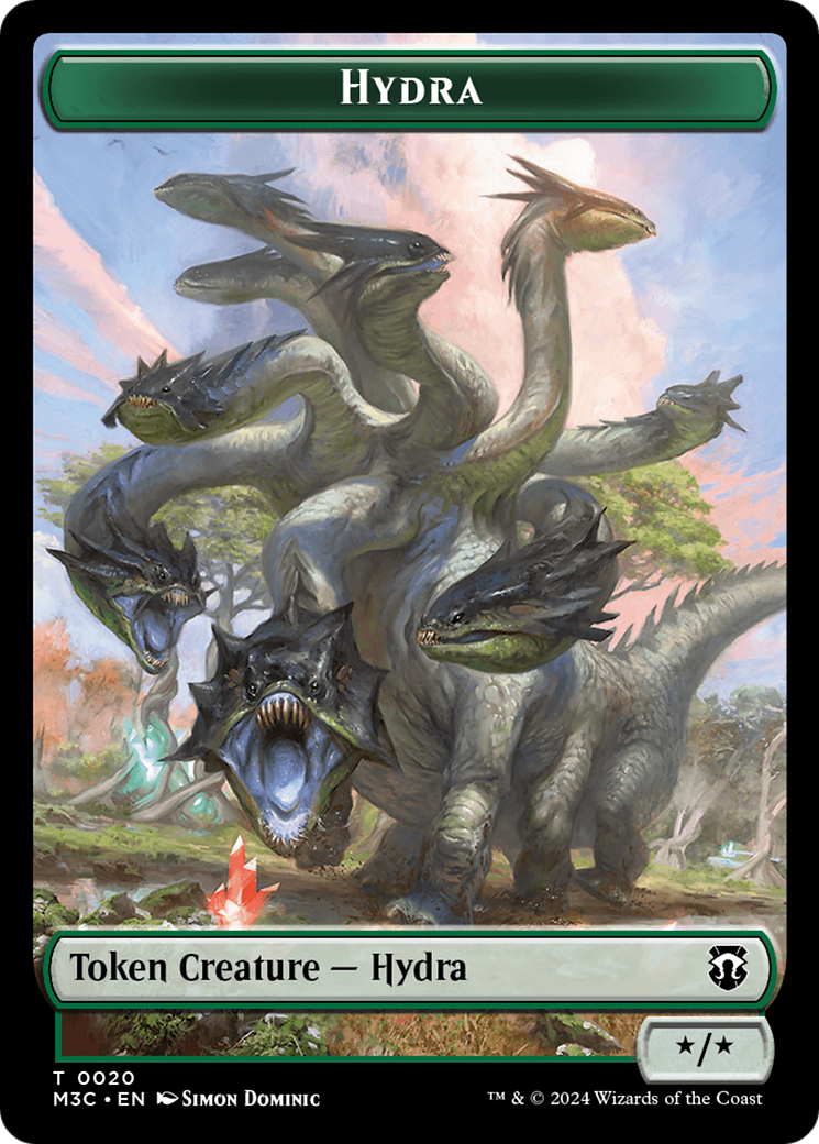 Image of Hydra (TM3C-020) - Modern Horizons 3 Commander Tokens