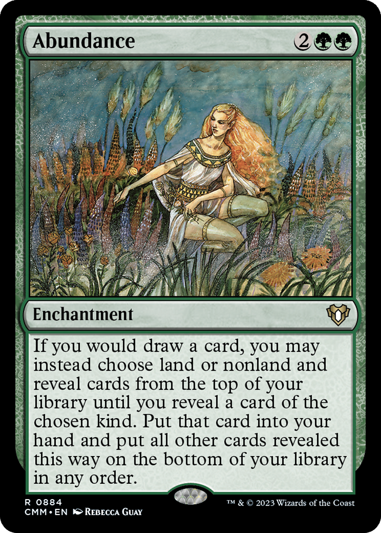 Image of Abundance (CMM-884) - Commander Masters