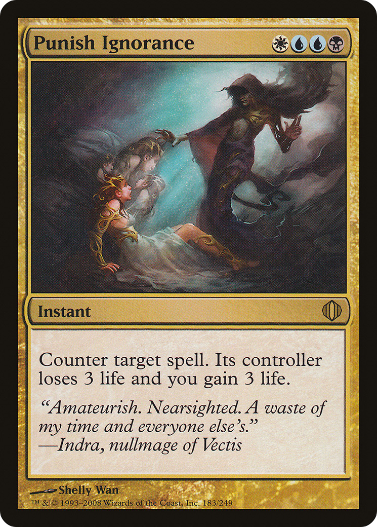Image of Punish Ignorance (ALA-183) - Shards of Alara