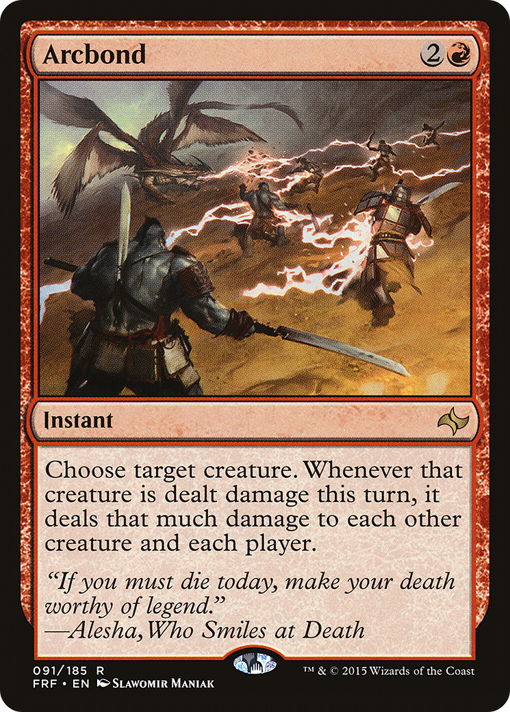 Image of Arcbond (FRF-091) - Fate Reforged Foil