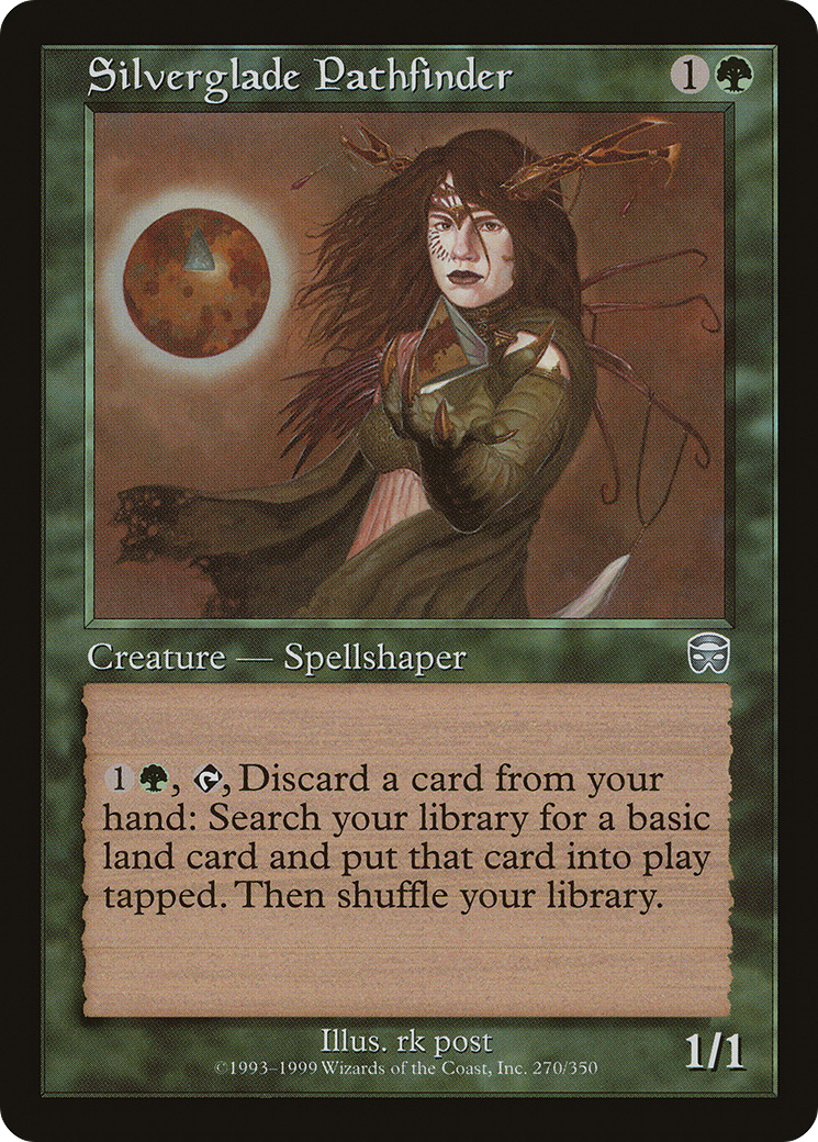 Image of Silverglade Pathfinder (MMQ-270) - Mercadian Masques