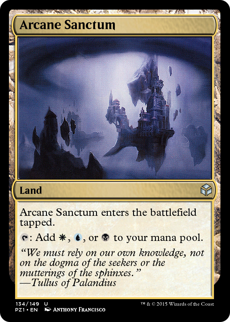 Image of Arcane Sanctum (PZ1-134) - Legendary Cube Prize Pack