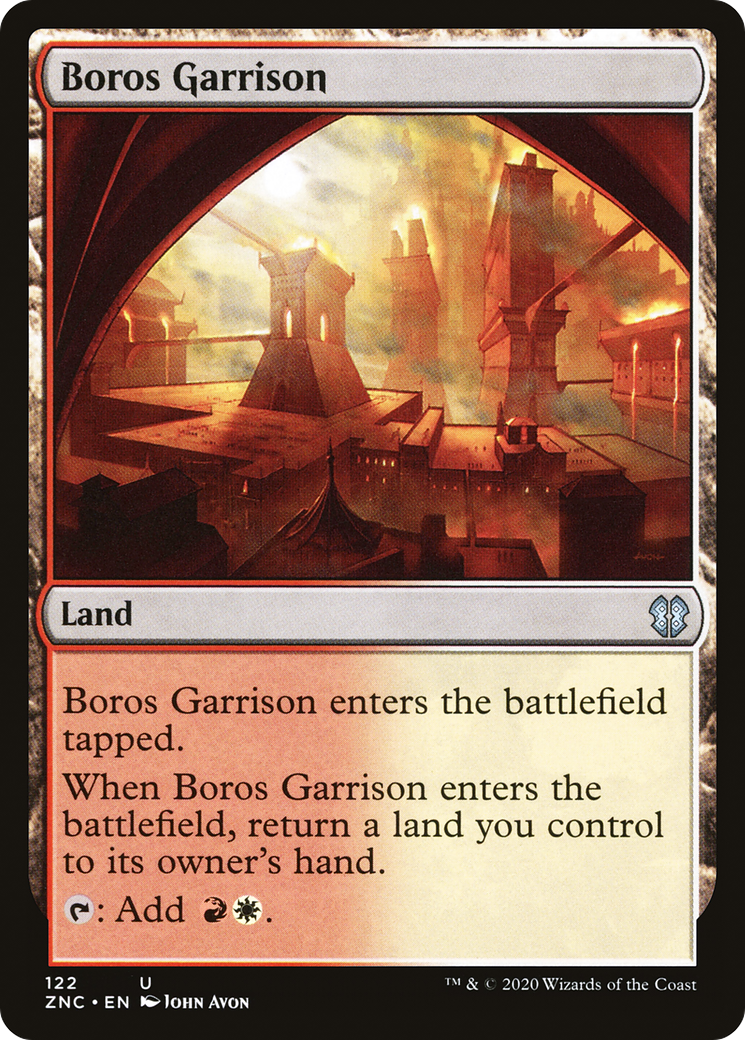 Image of Boros Garrison (ZNC-122) - Zendikar Rising Commander