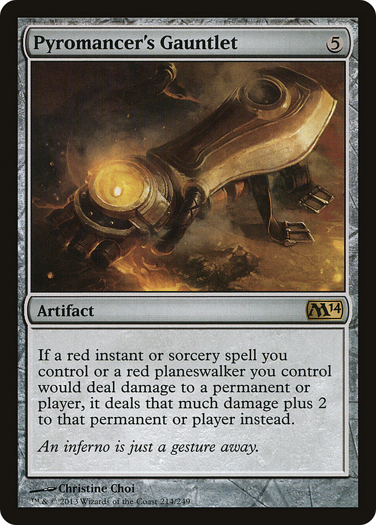 Image of Pyromancer's Gauntlet (M14-214) - Magic 2014