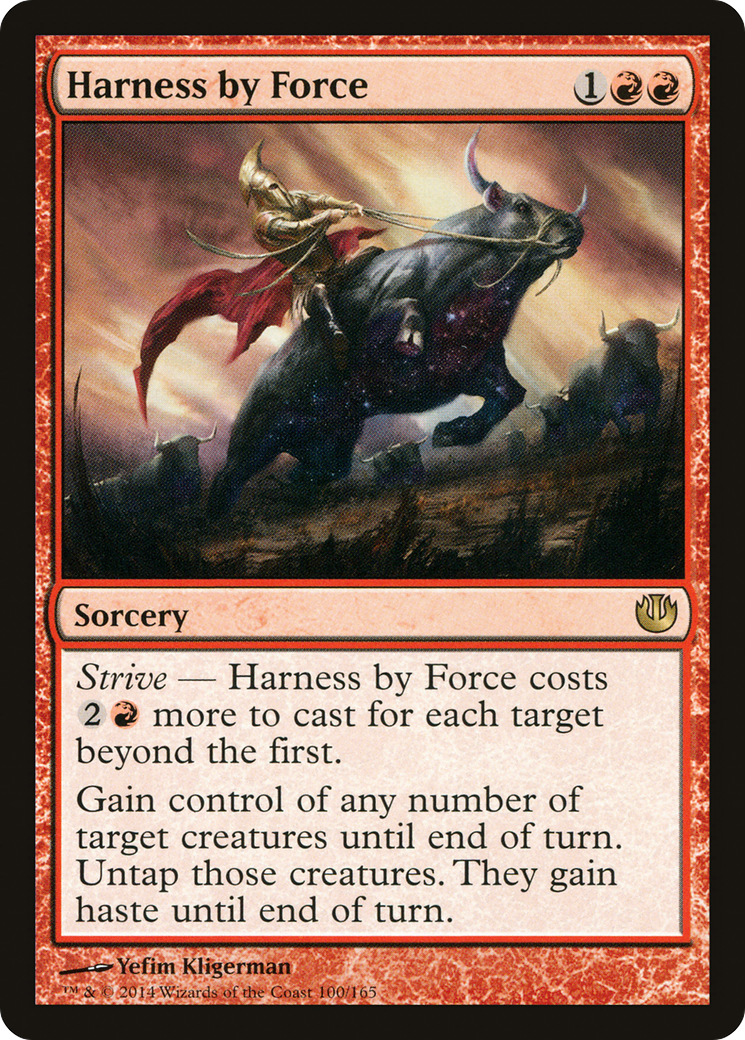 Image of Harness by Force (JOU-100) - Journey into Nyx Foil
