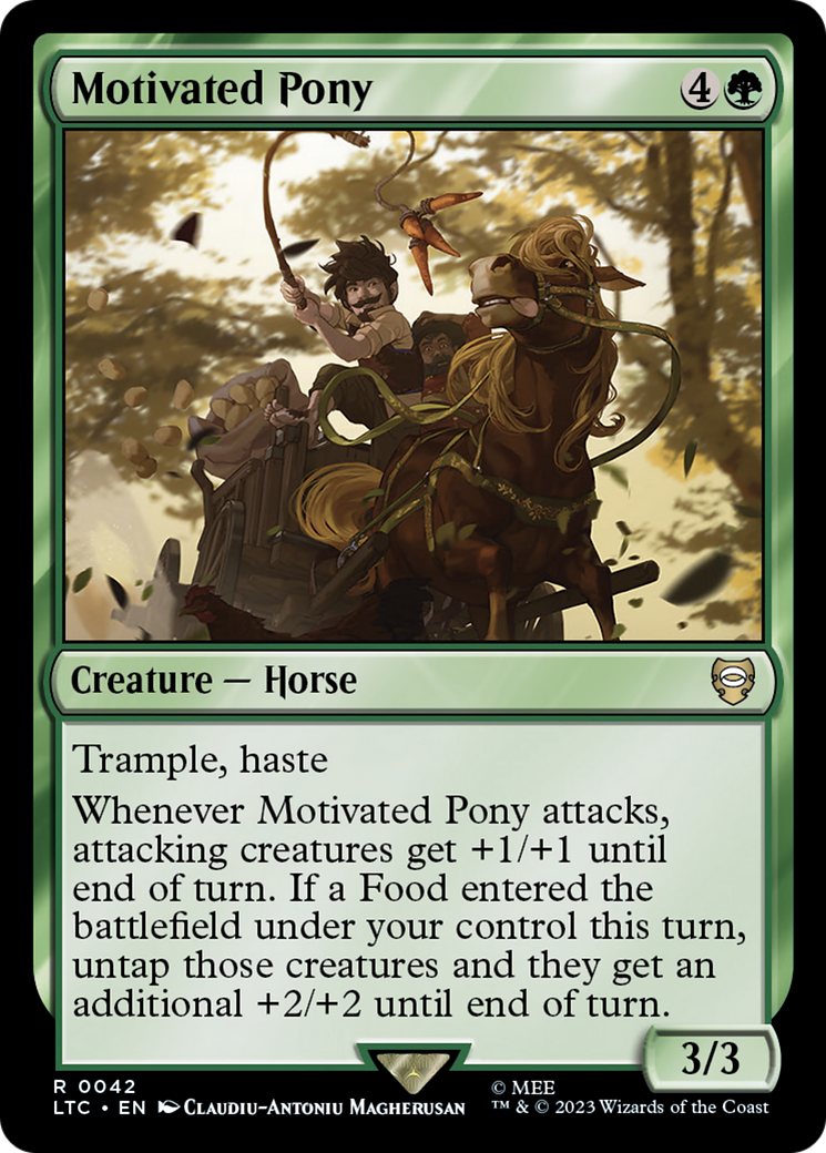 Image of Motivated Pony (LTC-042) - Tales of Middle-earth Commander