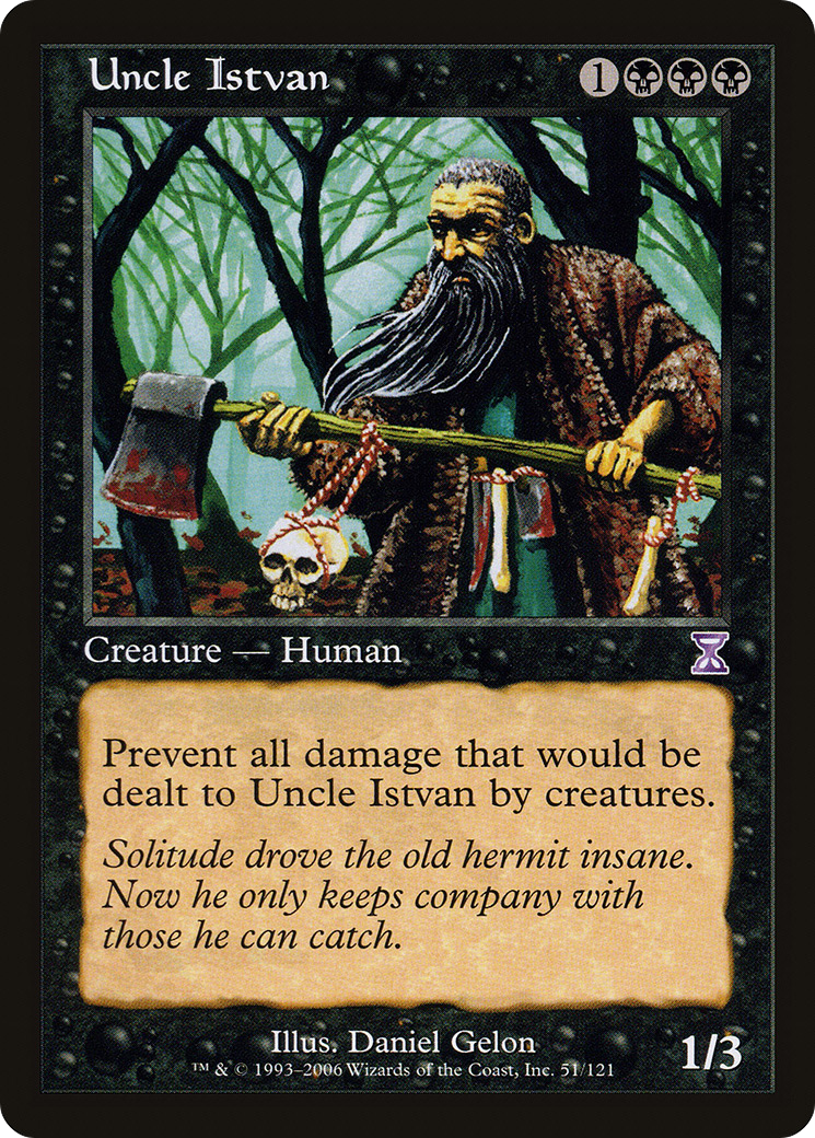 Image of Uncle Istvan (TSB-051) - Time Spiral Timeshifted Foil