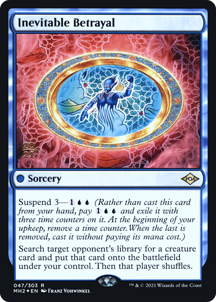Image of Inevitable Betrayal (PRE-47S) - Modern Horizons 2 Promos Foil