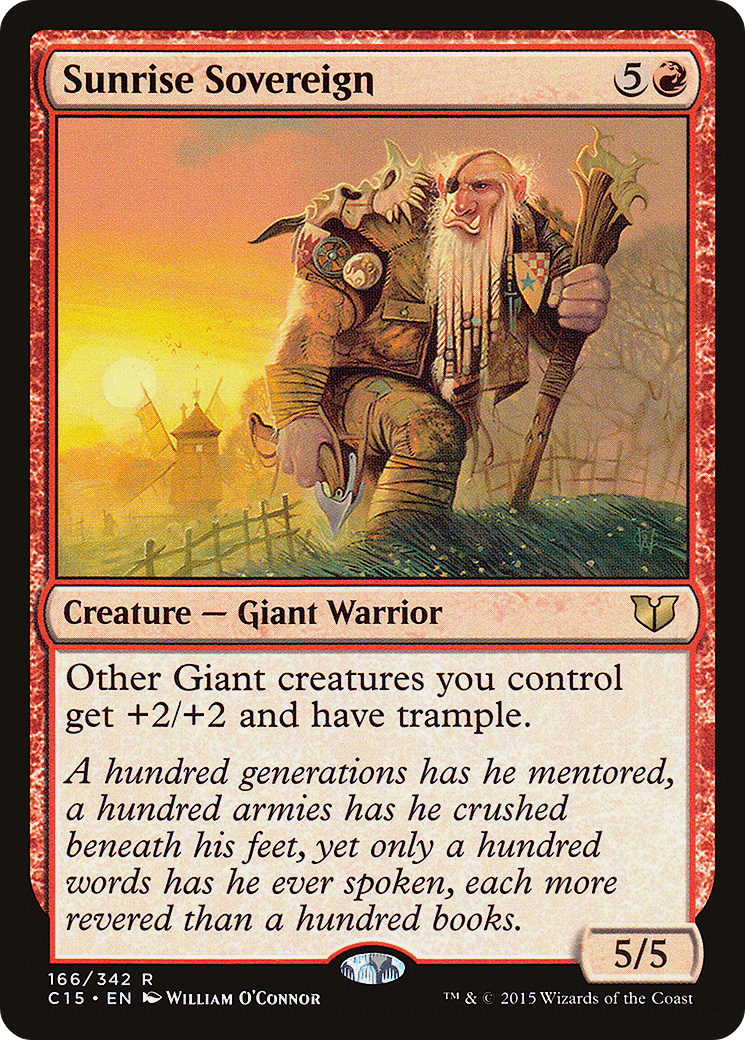 Image of Sunrise Sovereign (C15-166) - Commander 2015