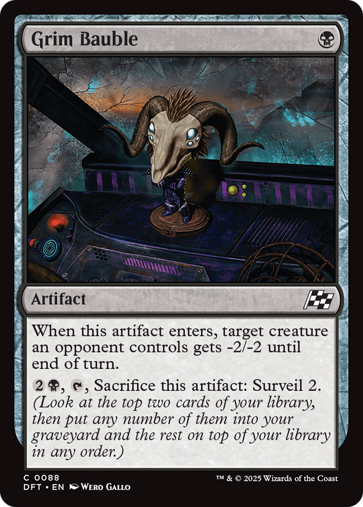 Image of Grim Bauble (DFT-088) - Aetherdrift Foil