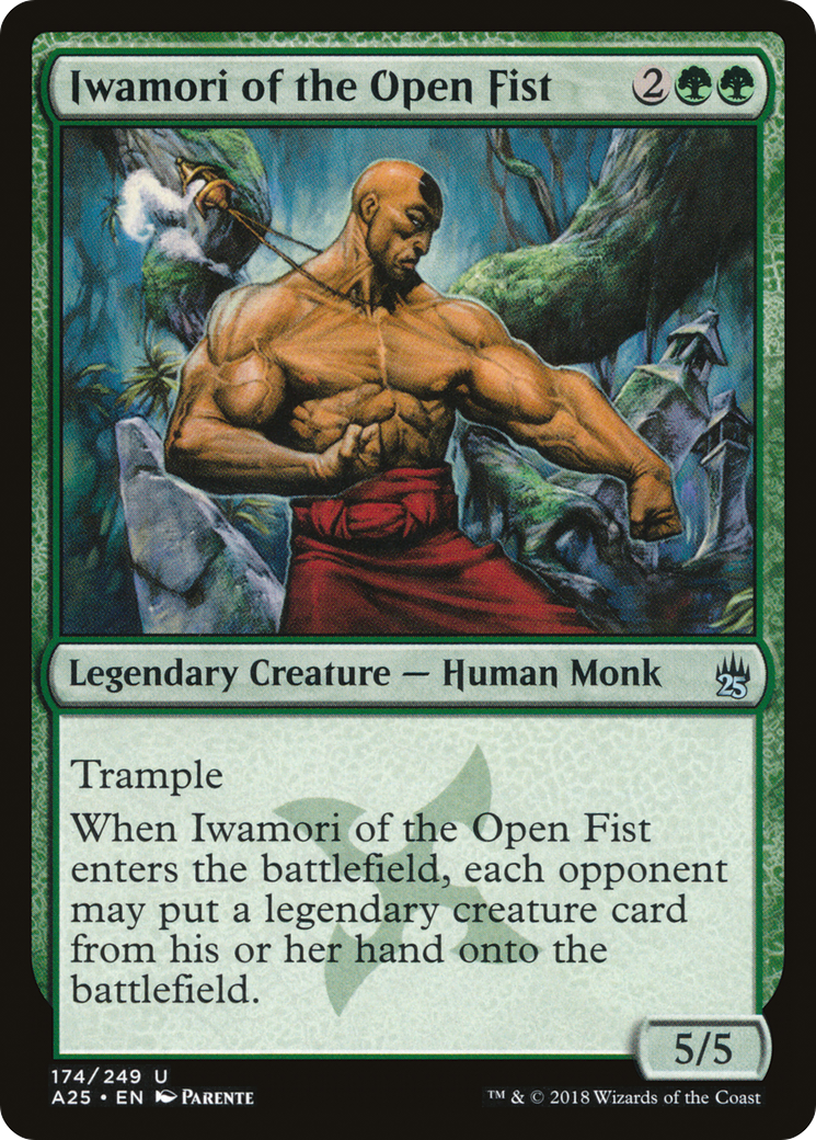 Image of Iwamori of the Open Fist (A25-174) - Masters 25