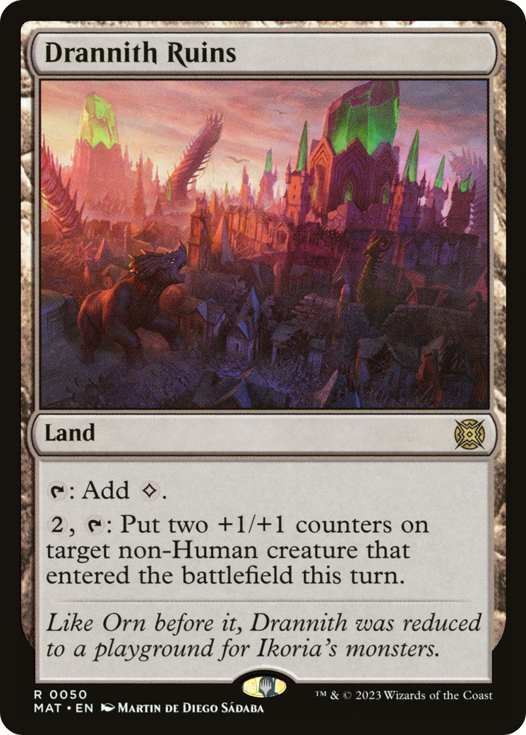 Image of Drannith Ruins (MAT-050) - March of the Machine: The Aftermath