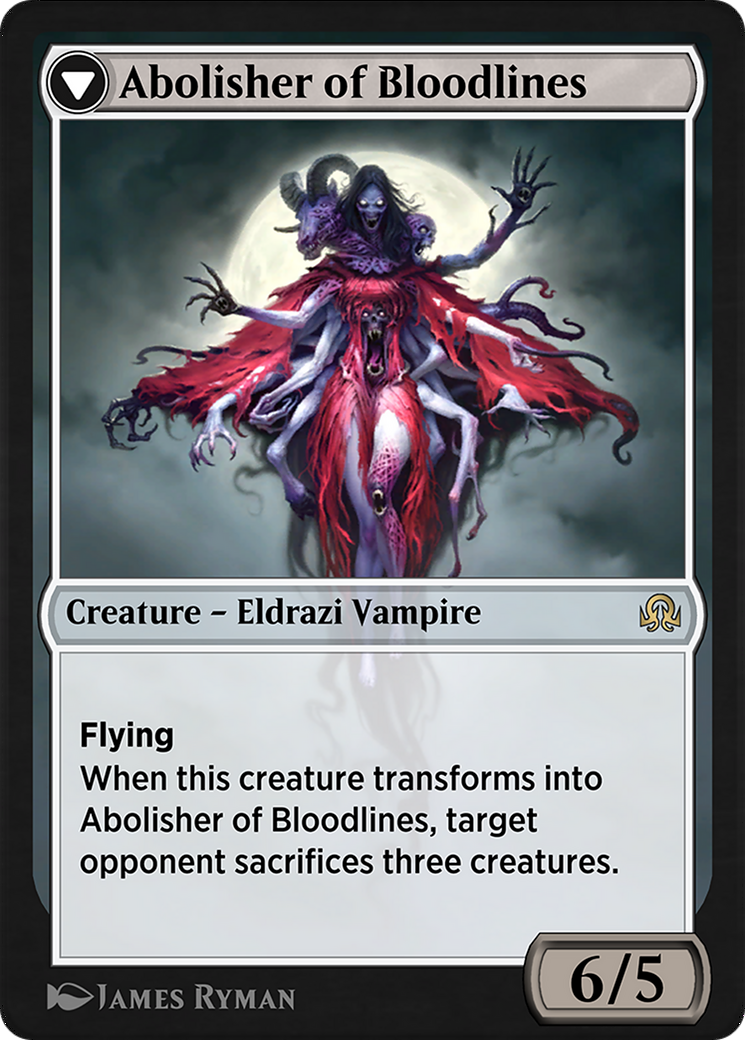 Image of Voldaren Pariah // Abolisher of Bloodlines (SIR-138) - Shadows over Innistrad Remastered