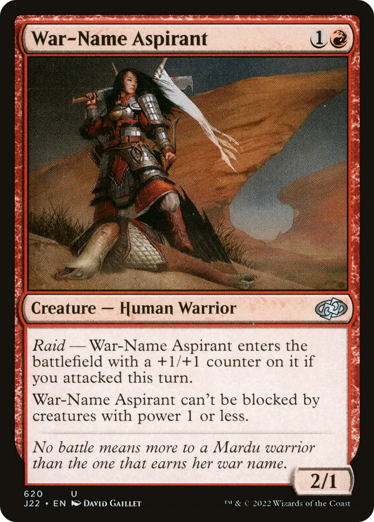 Image of War-Name Aspirant (J22-620) - Jumpstart 2022