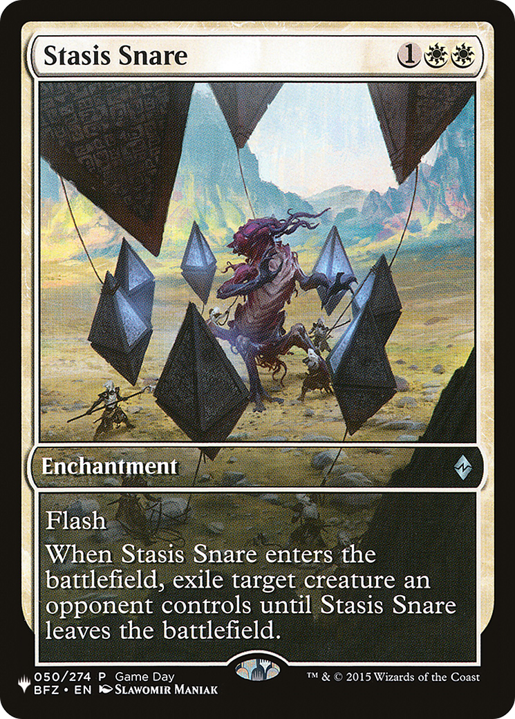Image of Stasis Snare (LIST-PBFZ-50) - The List